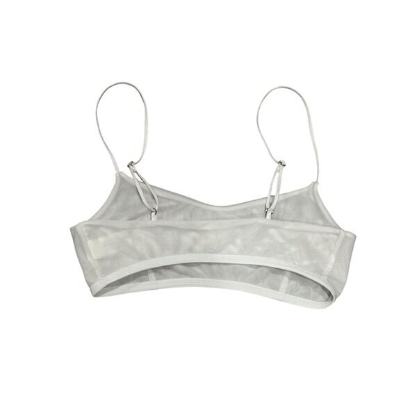 ALO Yoga Airmesh Venus Bralette in White - Picture 3 of 5